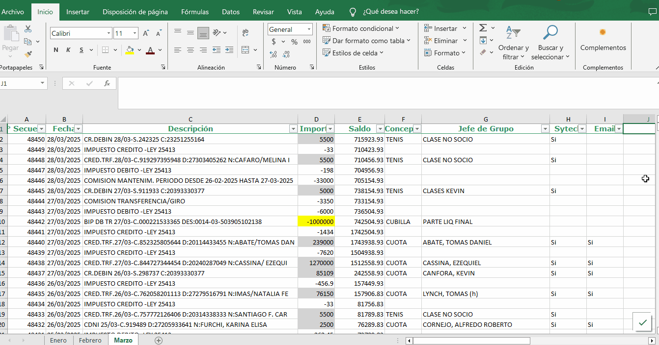 Excel update GIF